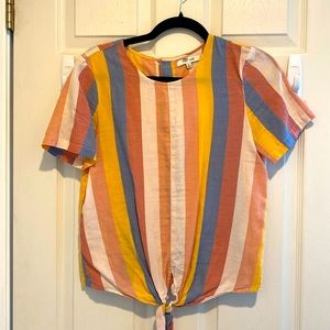 Madewell striped top